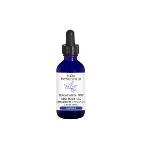 MACADAMIA NUT CBD BODY OIL, 2 OZ, GARDENIA (1,500MG)